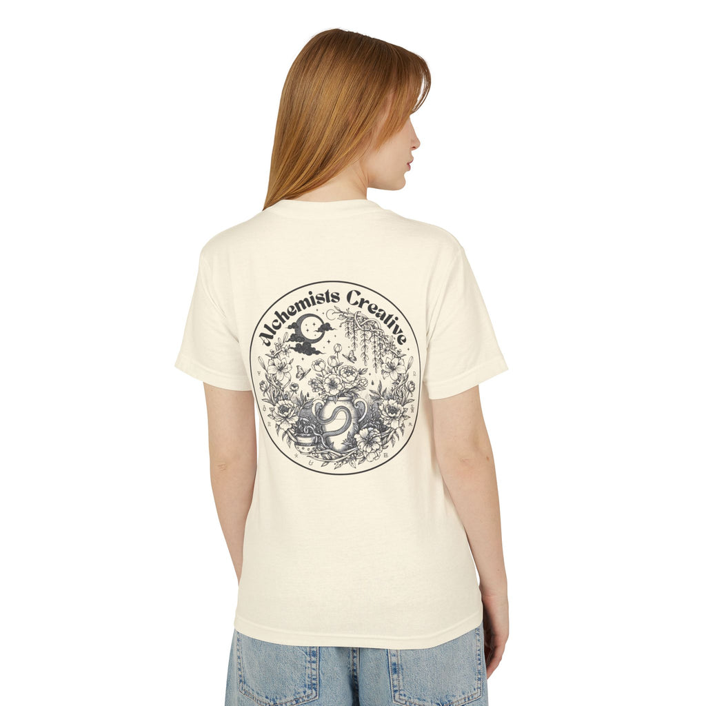 Floral Moon Crest Tee