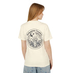Floral Moon Crest Tee