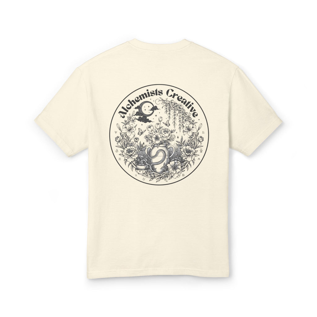 Floral Moon Crest Tee