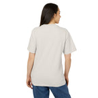 Vintage Cream Tee — 'Mermaids Paradise' Small Chest Gothic Script T-Shirt