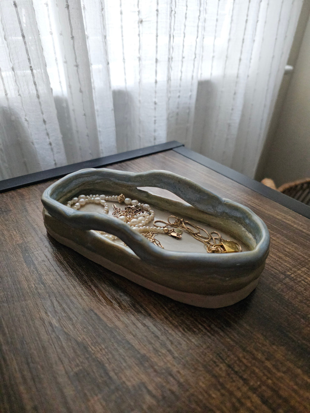 Organic Wave Trinket Dish