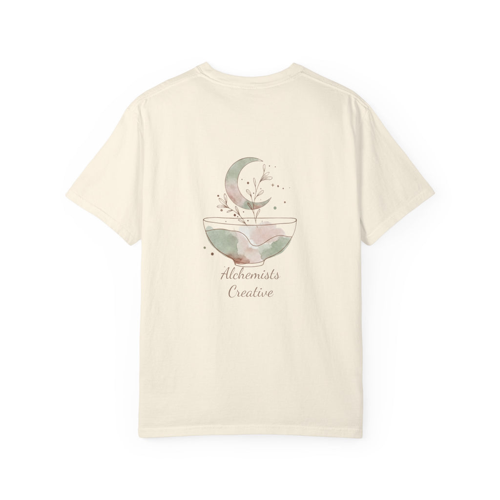 Moon & Herb Graphic T-Shirt — Alchemists Creative Back Print