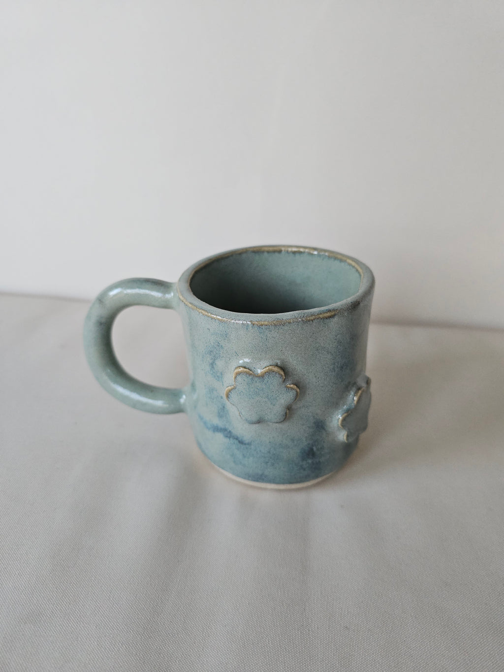 Sage Blossom Ceramic Mug