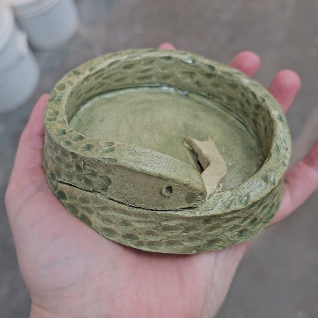 Ceramic Snake Bowl